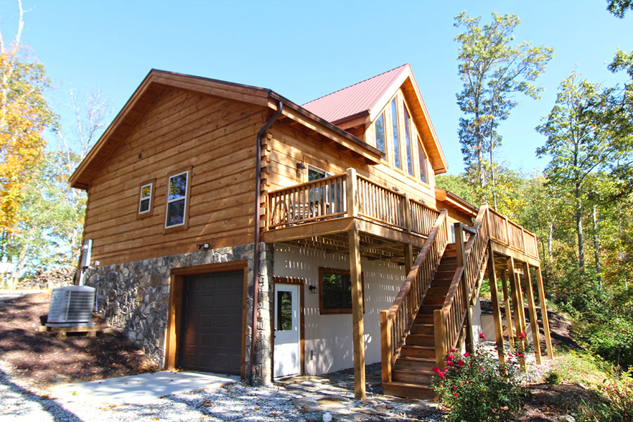 Smoky Mountain Cabin Builder Portfolio of Log Homes Near Bryson City NC